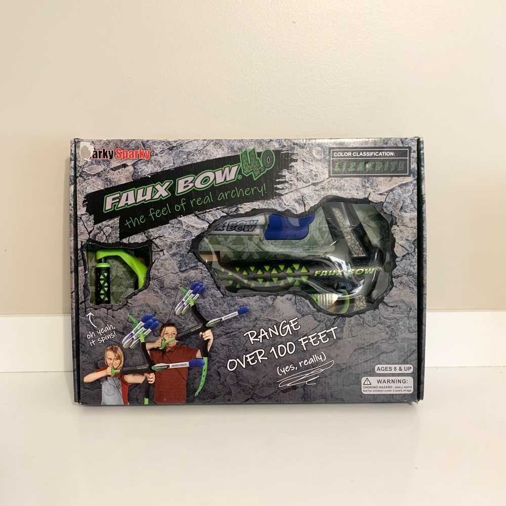 NEW Marky Sparky 61006 Faux Bow 3 Foam Archery Set